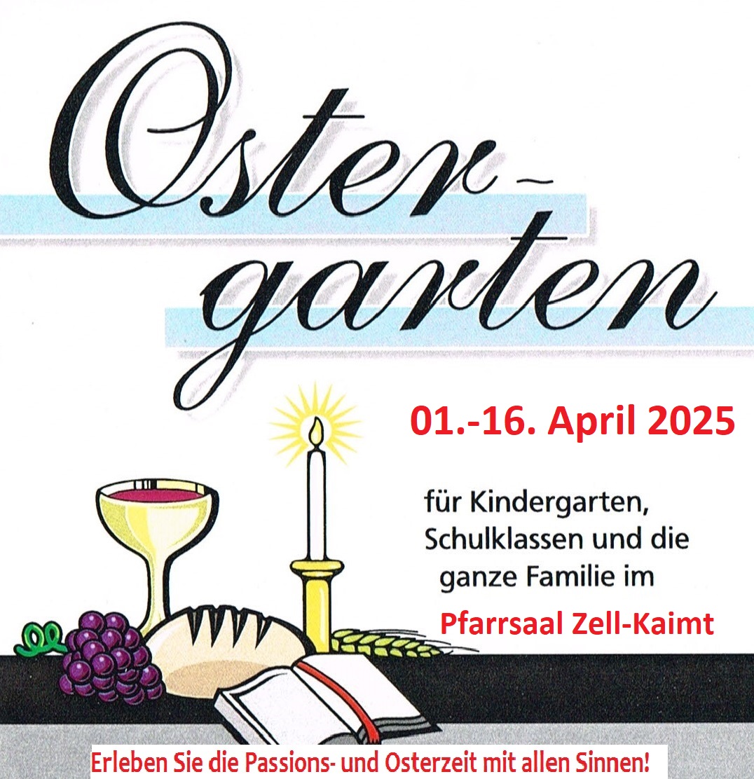 Osterrgarten Plakat 2025